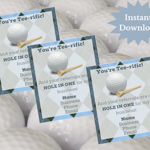 Golf Pop durch Tag Immobilen Marketing Geschenk, hypothekarischen Golf Pop kaufen Geschenkanhänger, Makler Marketing Pop durch Tag, personalisierter Kunden Pop durch Geschenk