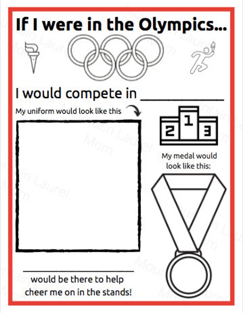 Olympic Printable Bundle Olympic Word Scramble Olympic Word Etsy