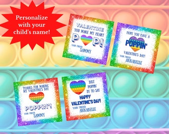 Tarjeta de San Valentín, pop it, San Valentín para niños, pop it fidget, San Valentín para niños, tarjetas de San Valentín, San Valentín lindo, San Valentín imprimible