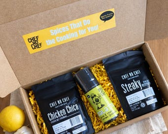 Spice Gift Set • Seasoning Gift Set • Cooking Gift • Kitchen Gift • Gift for Mom • Gift for Her • Gourmet Spices