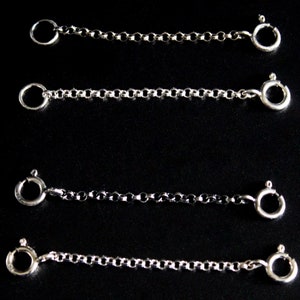 3 1/4 inches, double toggle clasp extender necklace extension - South Paw  Studios Handcrafted Designer Jewelry