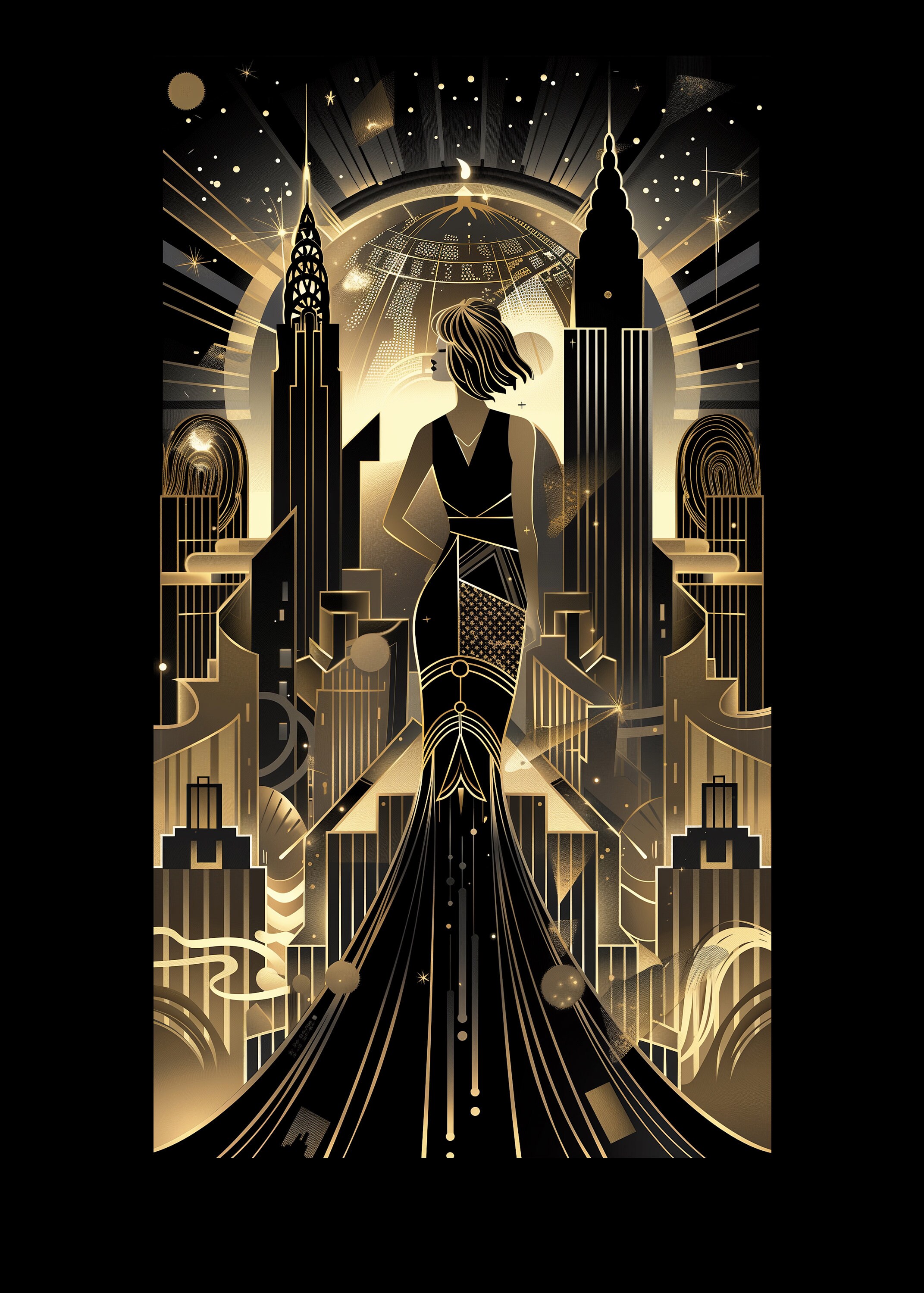 Art Deco Woman Poster Set: 1920s Gallery Wall (digital Print) - Etsy UK