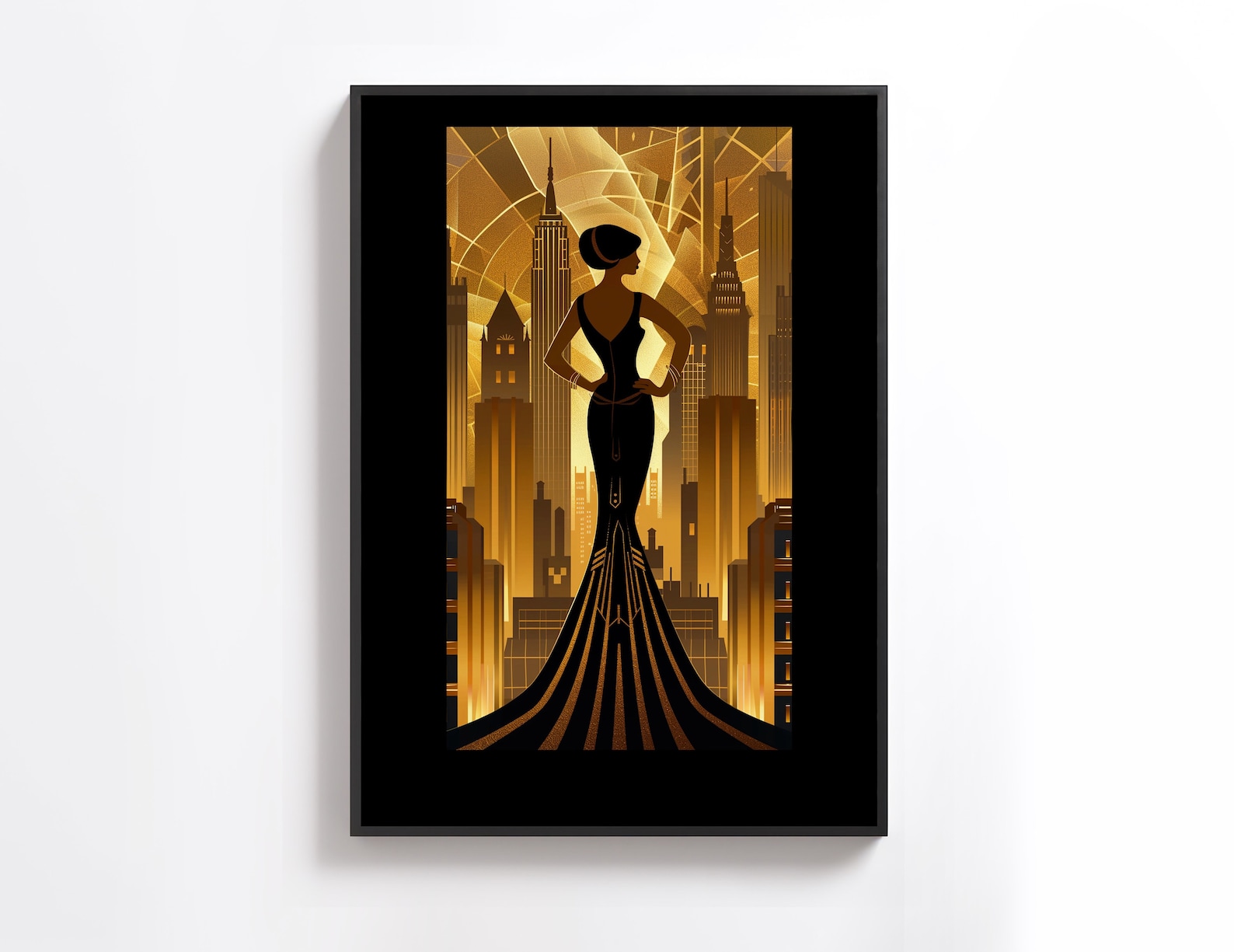 Art Deco Woman Poster 1920s Style Print digital Download Etsy art-deco-woman-poster-1920s-style-print-digital-download-etsy