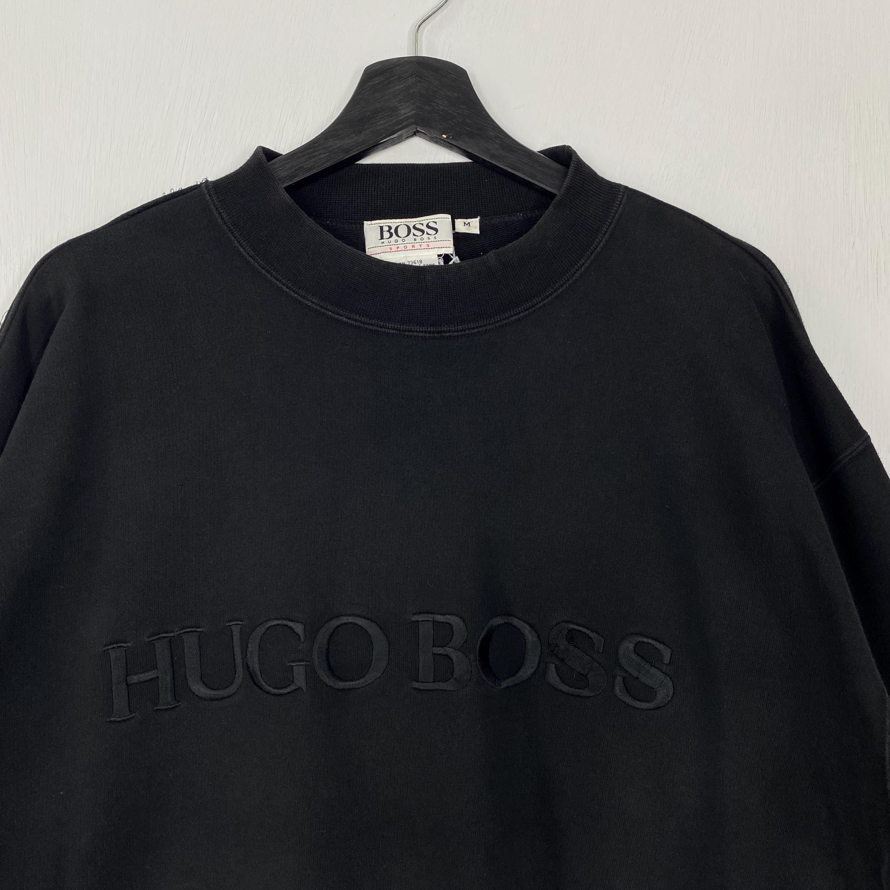Vintage 90s Hugo Boss Sweatshirt Crewneck Pullover Hugo Boss 
