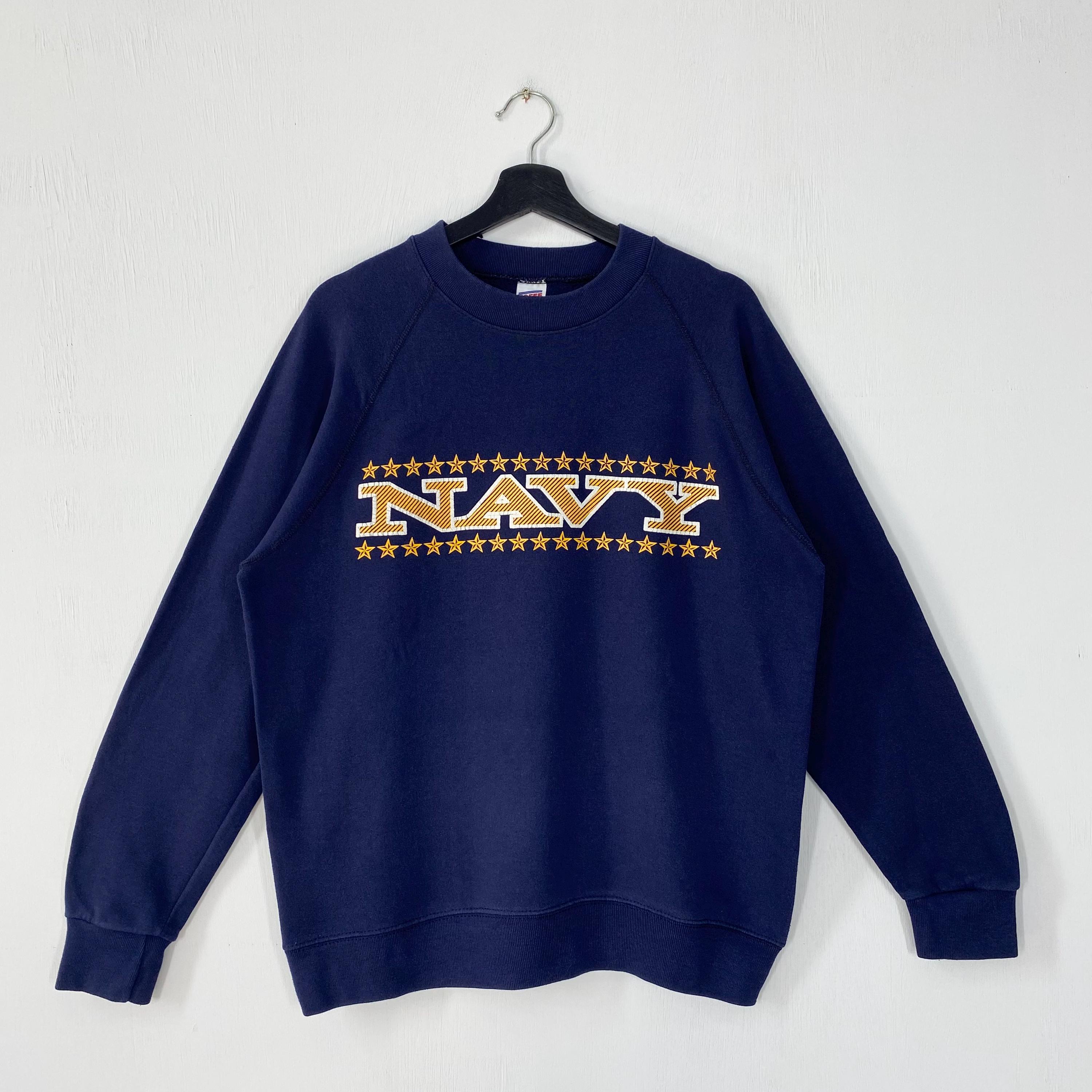 Vintage 80s United States Navy Sweatshirt Crewneck US Navy Sweater