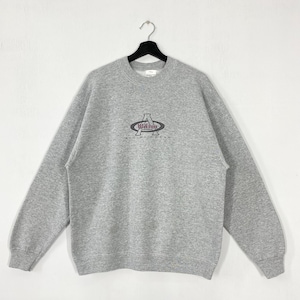 Vintage 90s Wilson Sweatshirt Wilson Crewneck Wilson Sweater Pullover Wilson Equipment Sportswear Wilson Print Logo Grey Large