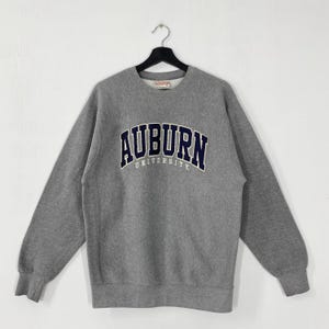 90年代のオーバーン大学刺繍入りヴィンテージスウェットシャツ