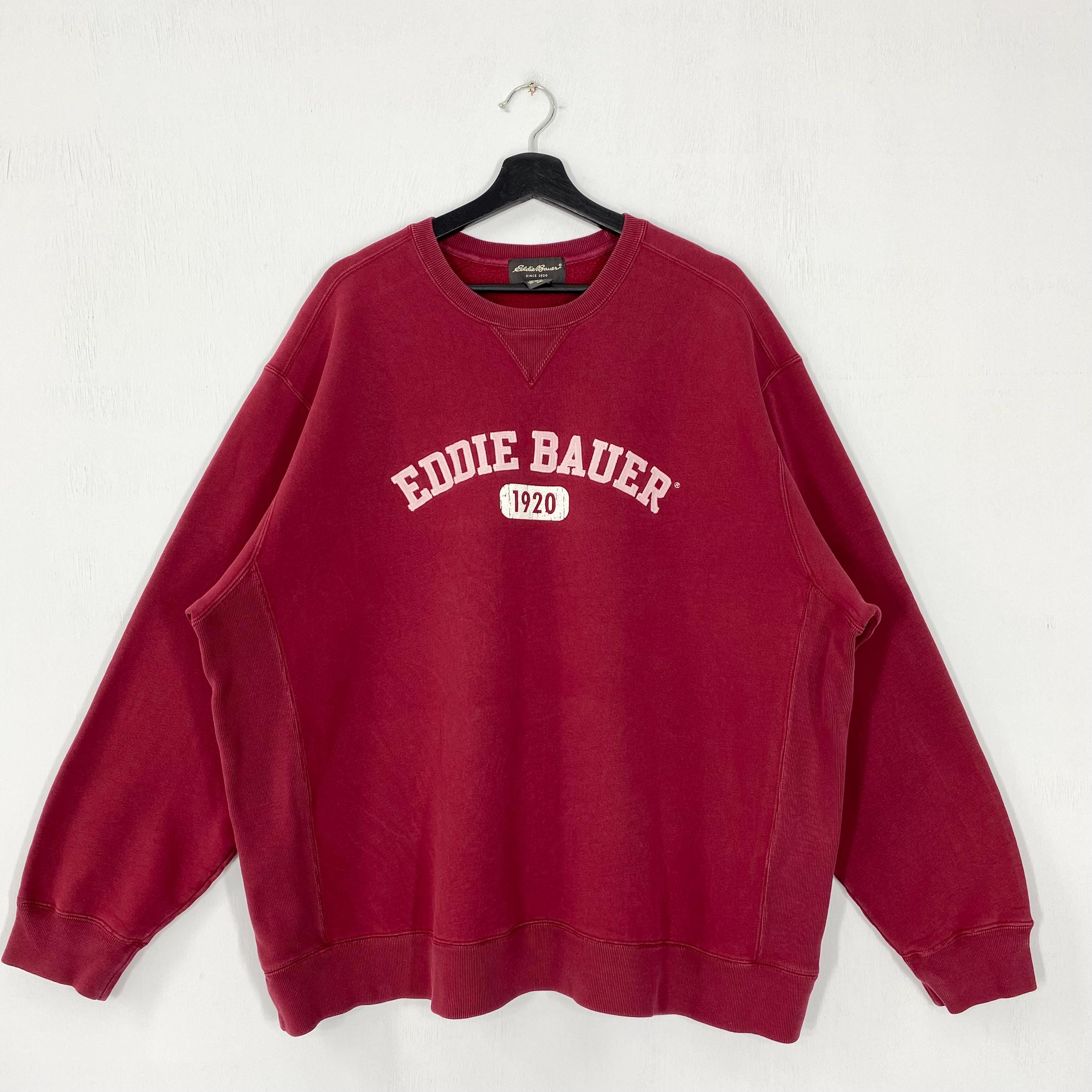 Vintage Eddie Bauer Sweatshirt Crewneck Pullover Outdoor Equipment