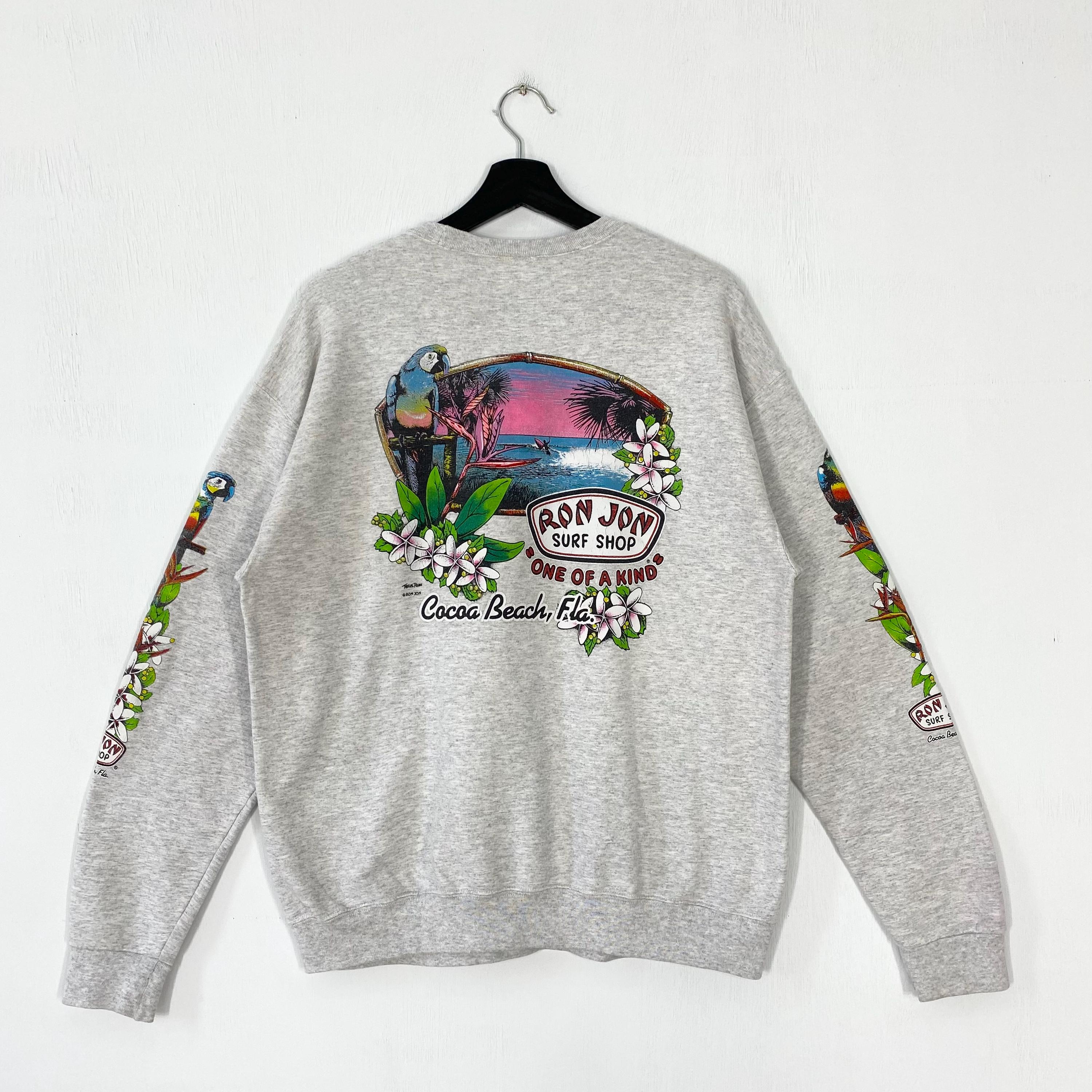 美品 RON JON ロンジョン ヴィンテージ スウェット ネイビー M - メルカリ