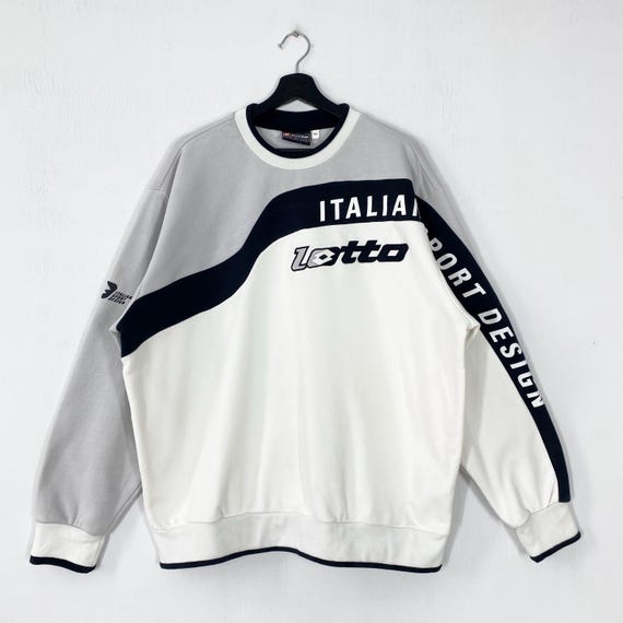 Lotto ACミラン スウェット　90s vintage セリエA プレミア Vintage 90s Lotto Sweatshirt Crewneck Pullover Sportswear Lotto