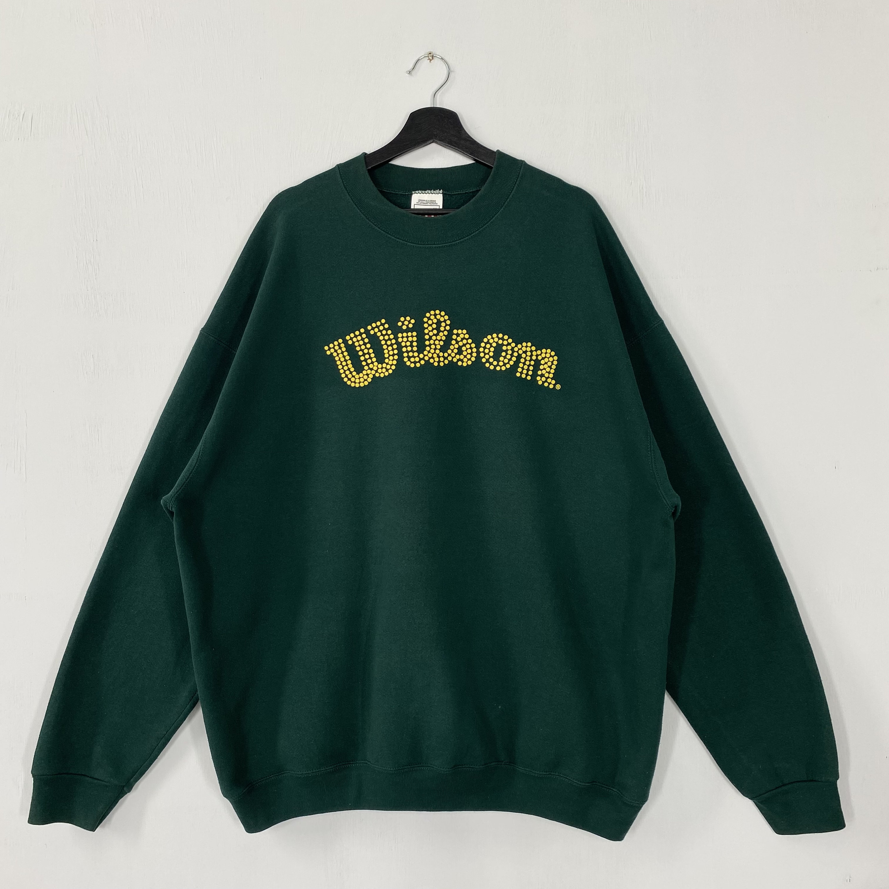 Vintage 90s Wilson Sweatshirt Wilson Crewneck Wilson Sweater Vintage 90s Wilson Sweatshirt Wilson Crewneck Wilson Sweater
