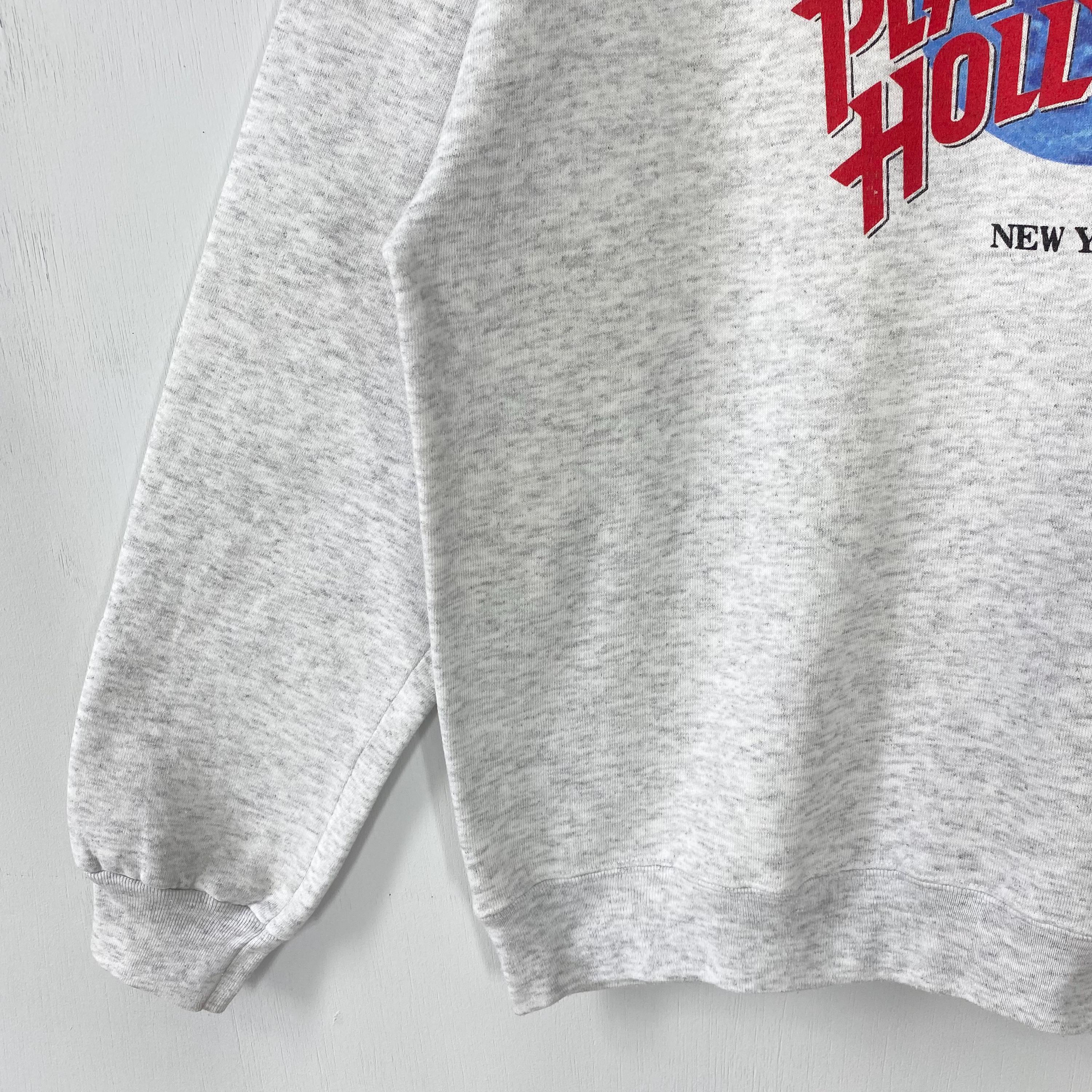 Vintage 90s Planet Hollywood Sweatshirt Crewneck Pullover New York 