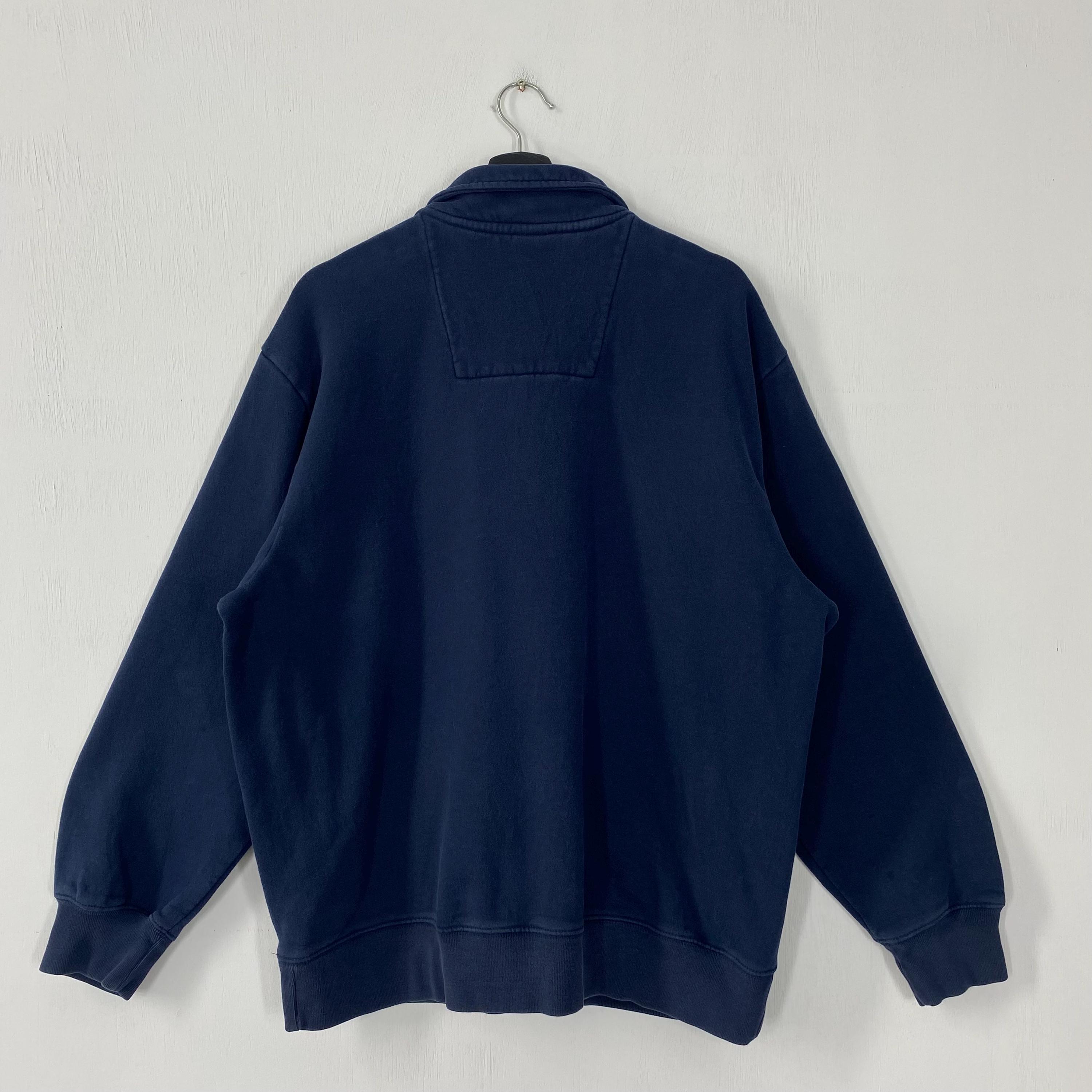 Vintage 90s Nautica Sweatshirt Half Zip Sweater Pullover Nautica