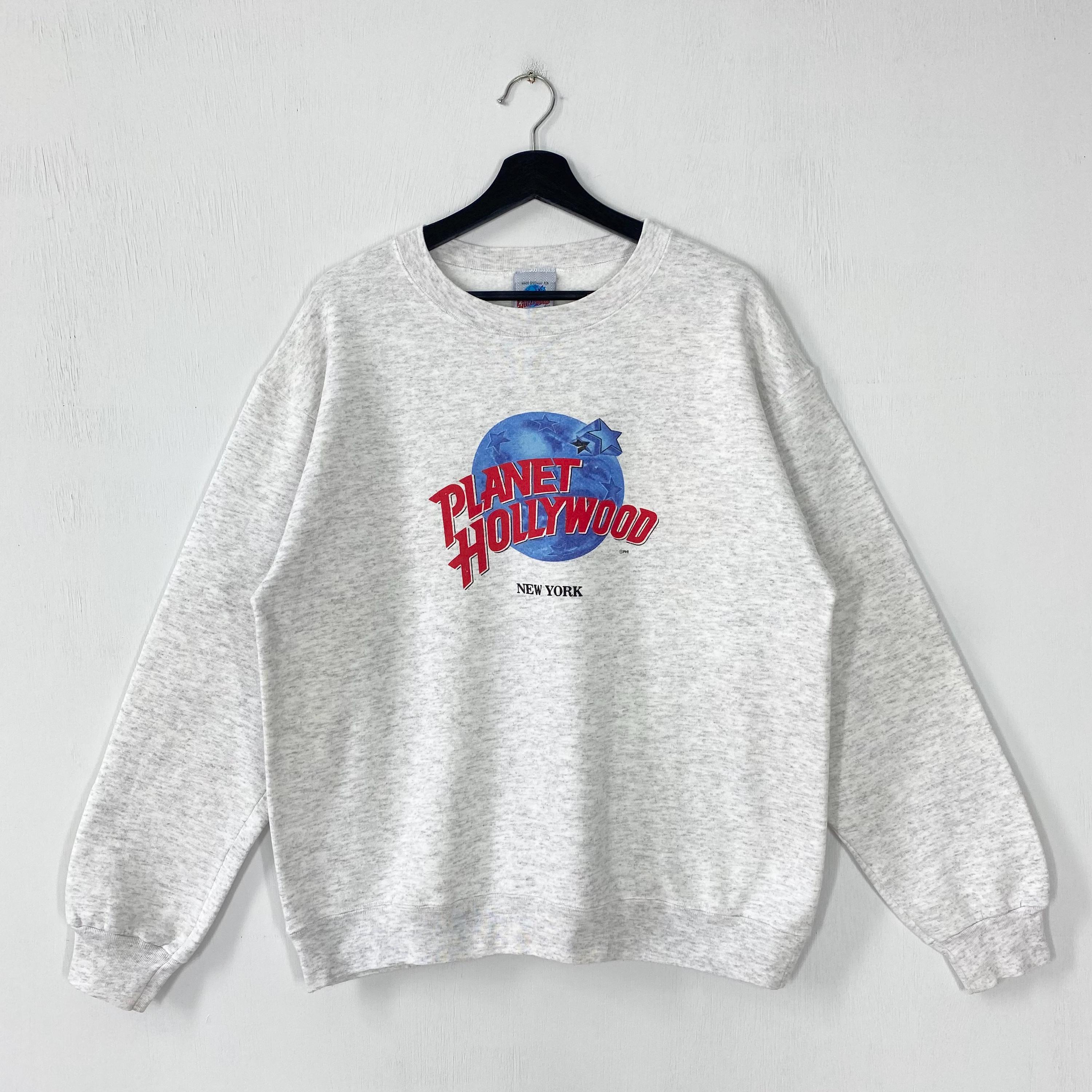 Vintage 90s Planet Hollywood Sweatshirt Crewneck Pullover New York 