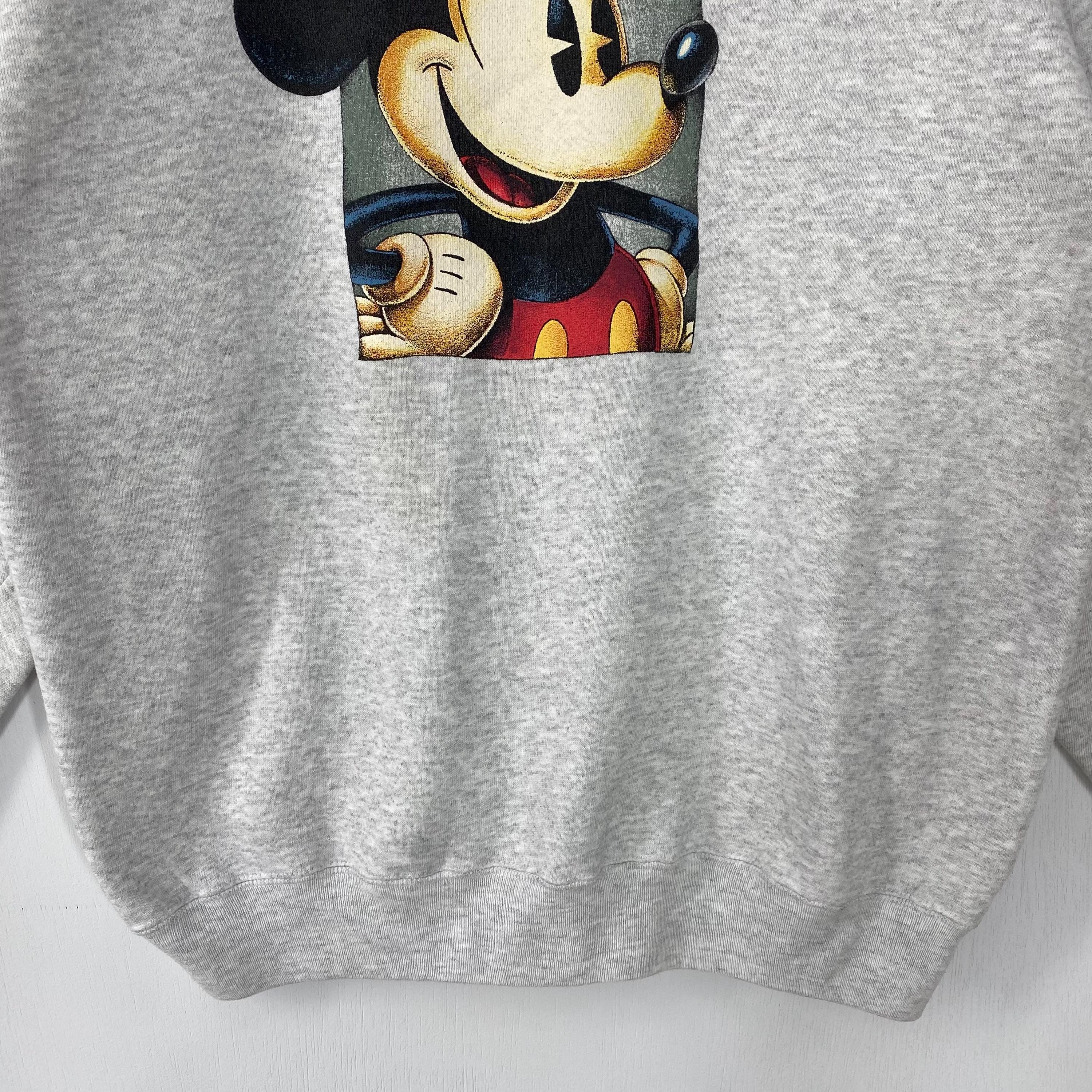 Vintage 90s Mickey Mouse Sweatshirt Crewneck Goofy Pluto Sweater