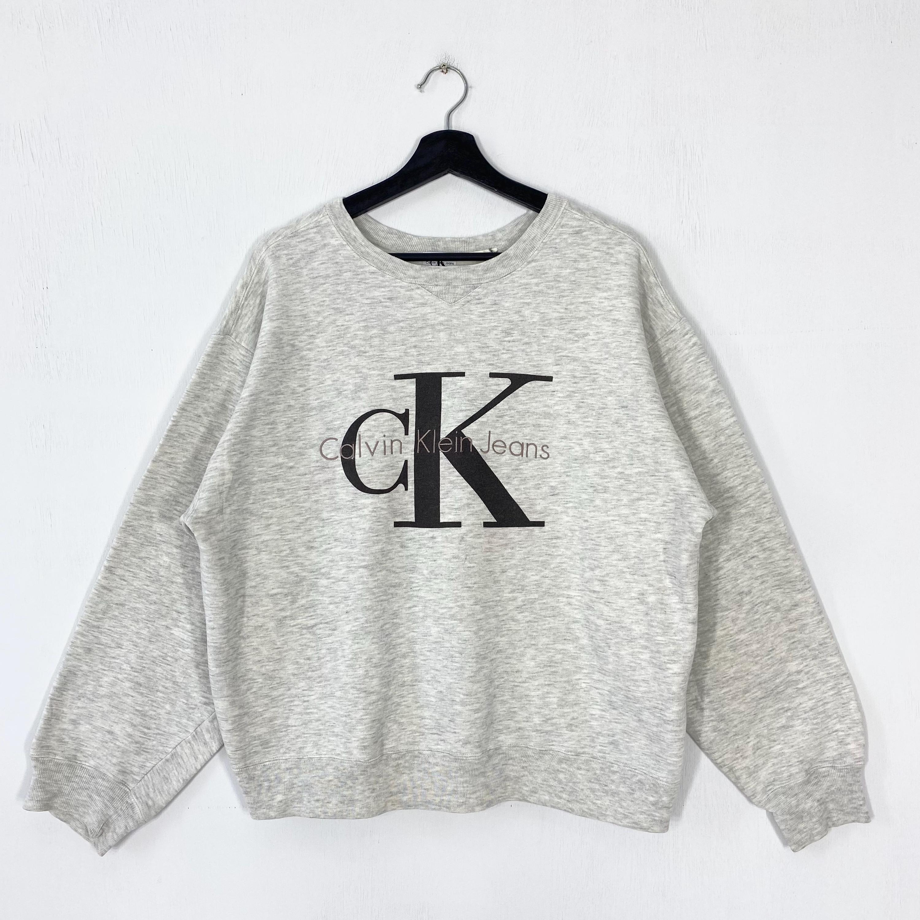 Vintage 90s Calvin Klein Sweatshirt Crewneck Pullover Calvin Klein 