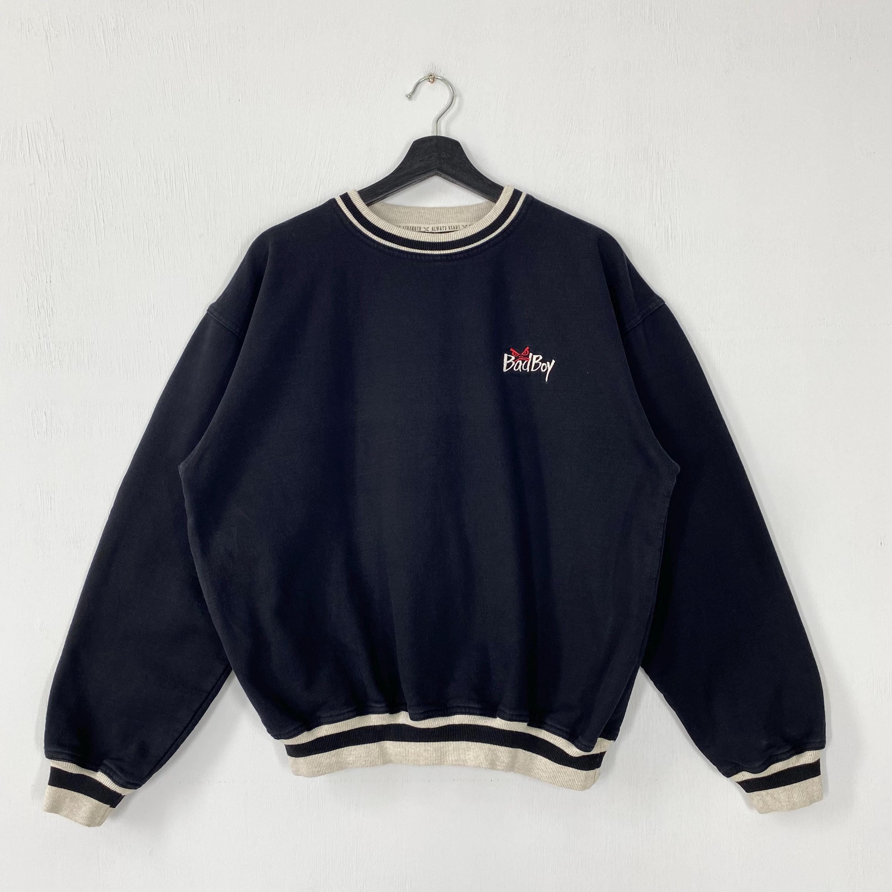 Vintage 90s Bad Boy Sweatshirt Crewneck Bad Boy Sweater Pullover