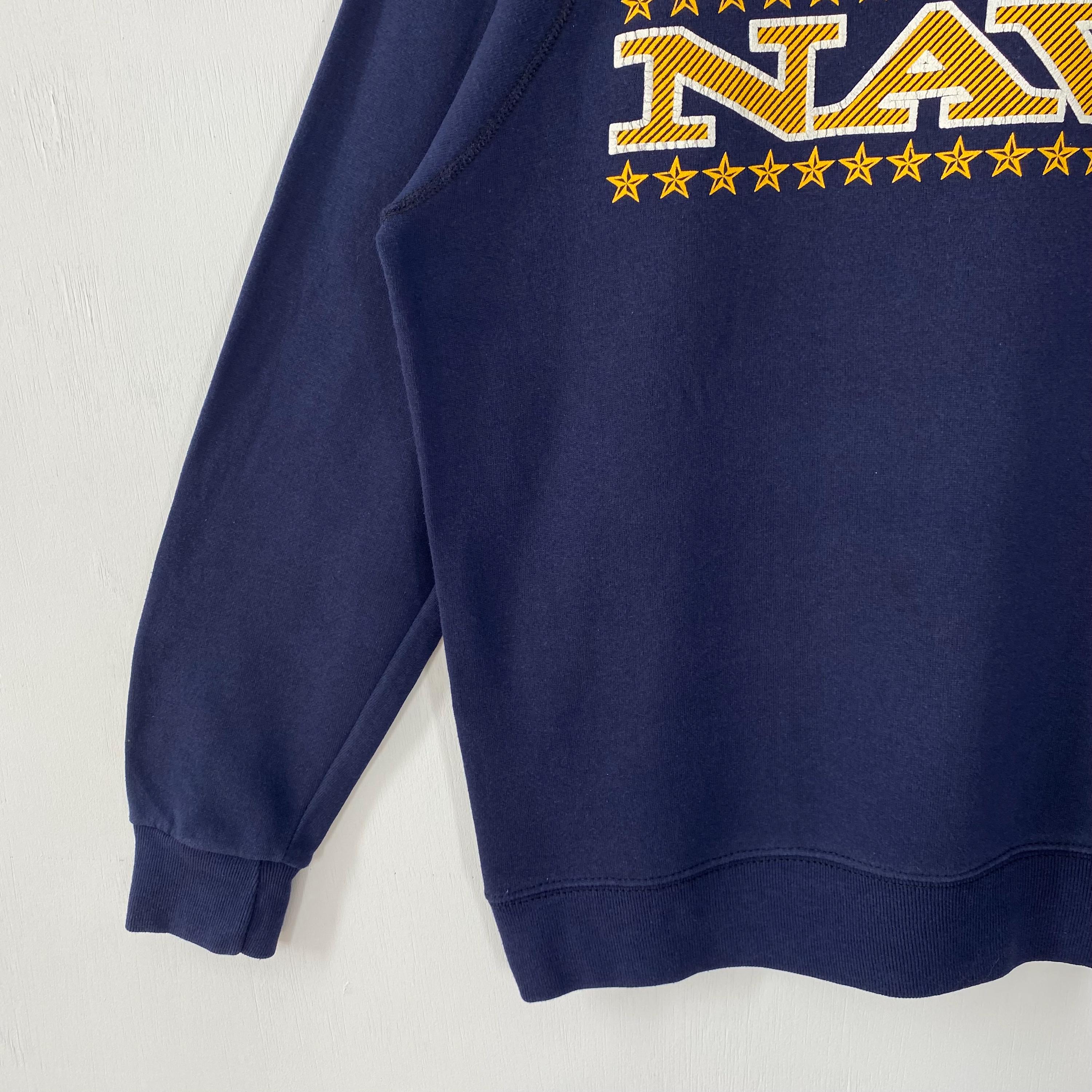 Vintage 80s United States Navy Sweatshirt Crewneck US Navy Sweater 