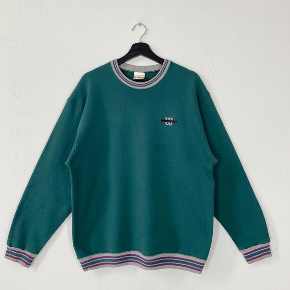 Vintage 90s Wilson Sweatshirt Wilson Crewneck Wilson Sweater