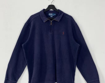 Vintage 90s Polo Ralph Lauren Golf Logo Sweatshirts M Size - Etsy