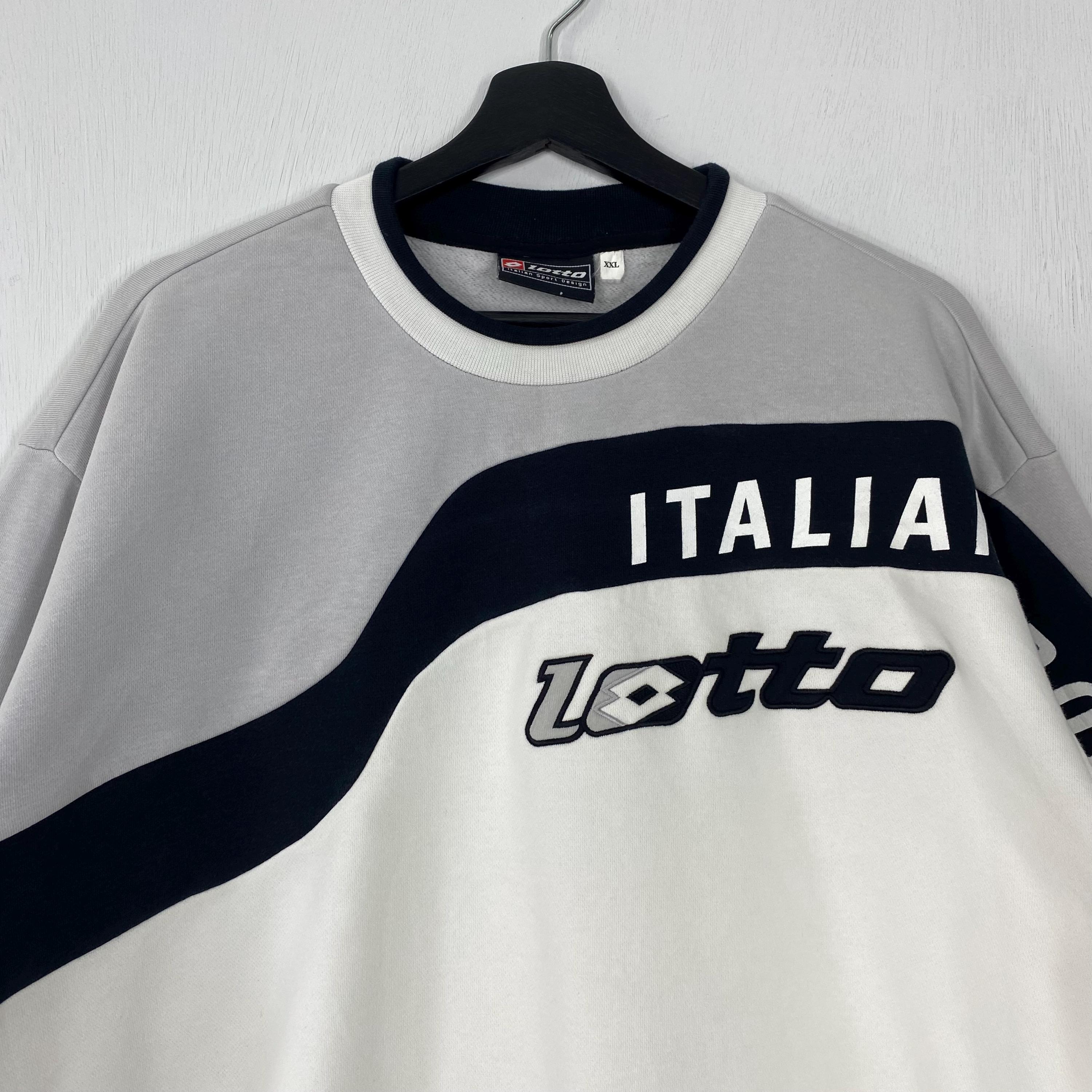 Vintage 90s Lotto Sweatshirt Crewneck Pullover Sportswear Lotto 