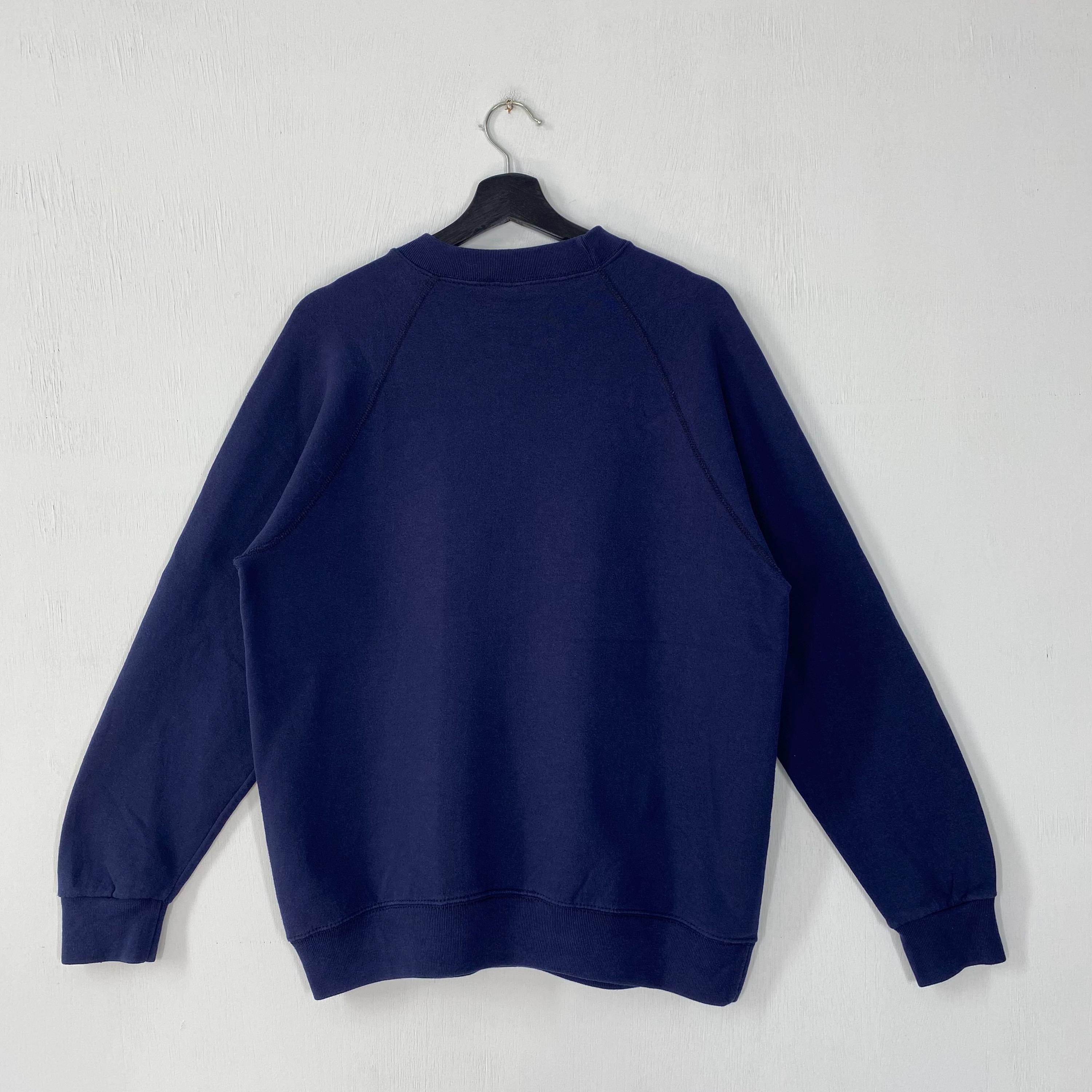 Vintage 80s United States Navy Sweatshirt Crewneck US Navy Sweater 