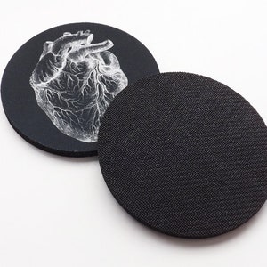 Anatomie Coaster futur médecin infirmier étudiant en médecine assistant médecin cadeau bas de Noël noir blanc goth décoration école gothique image 6