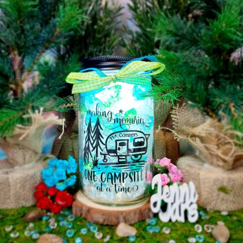 Rv Camping | Mason Jar Mimosas