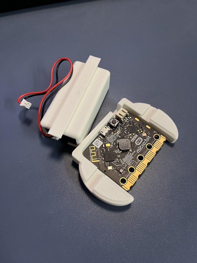 BBC Micro:bit V2 Controller-Gehäuse + Abnehmbarer AAA-Batteriehalter Bild 2
