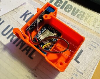 Wemos D1 Mini RS485 DIN-Schienengehäuse