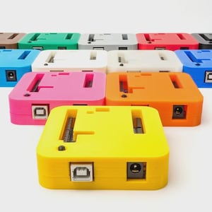 Arduino Uno / Leonardo Protective Case – Snap-Fit Enclosure with Pin Access and Venting | Durable 3D Printed Shell