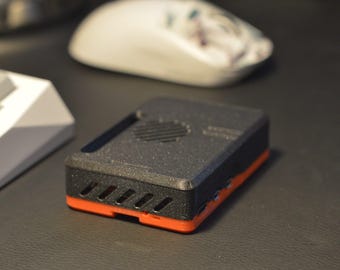 Raspberry Pi 5 Active Cooler Snap-fit Case — Gpio  and  Ribbon Access
