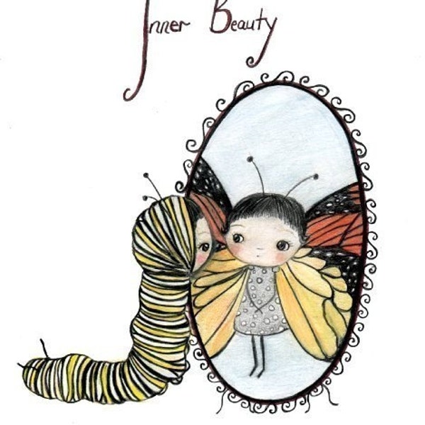1 Day SALE Inner Beauty Original Illustration