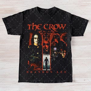 El Cuervo Brandon Lee 1994 ‧ Acción/Terror ‧Camiseta unisex suave OD.04