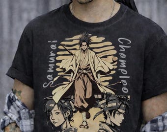 Samurai Champloo Oversized T-shirt - Etsy