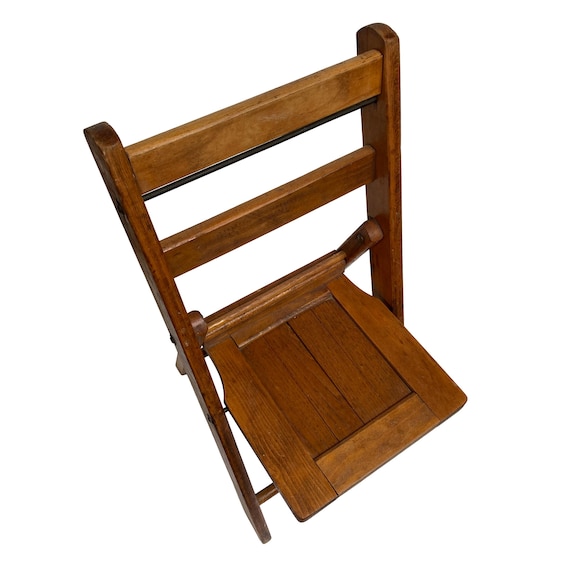 Wood Folding Chair by the Standard Mfg Co. Cambridge City Indiana