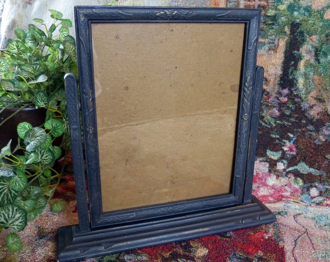 Swivel Wooden Portrait Frame With Stand Vintage Etsy