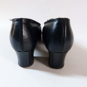 Salesman Sample 1930s 40s Black Leather Shoes Reduced Size - Etsy