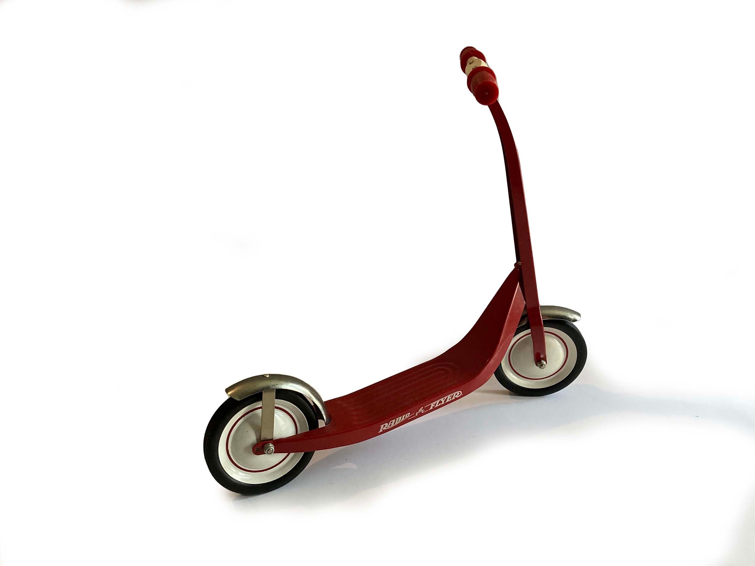Radio Flyer Metal Red Scooter Small Doll Display Size 13