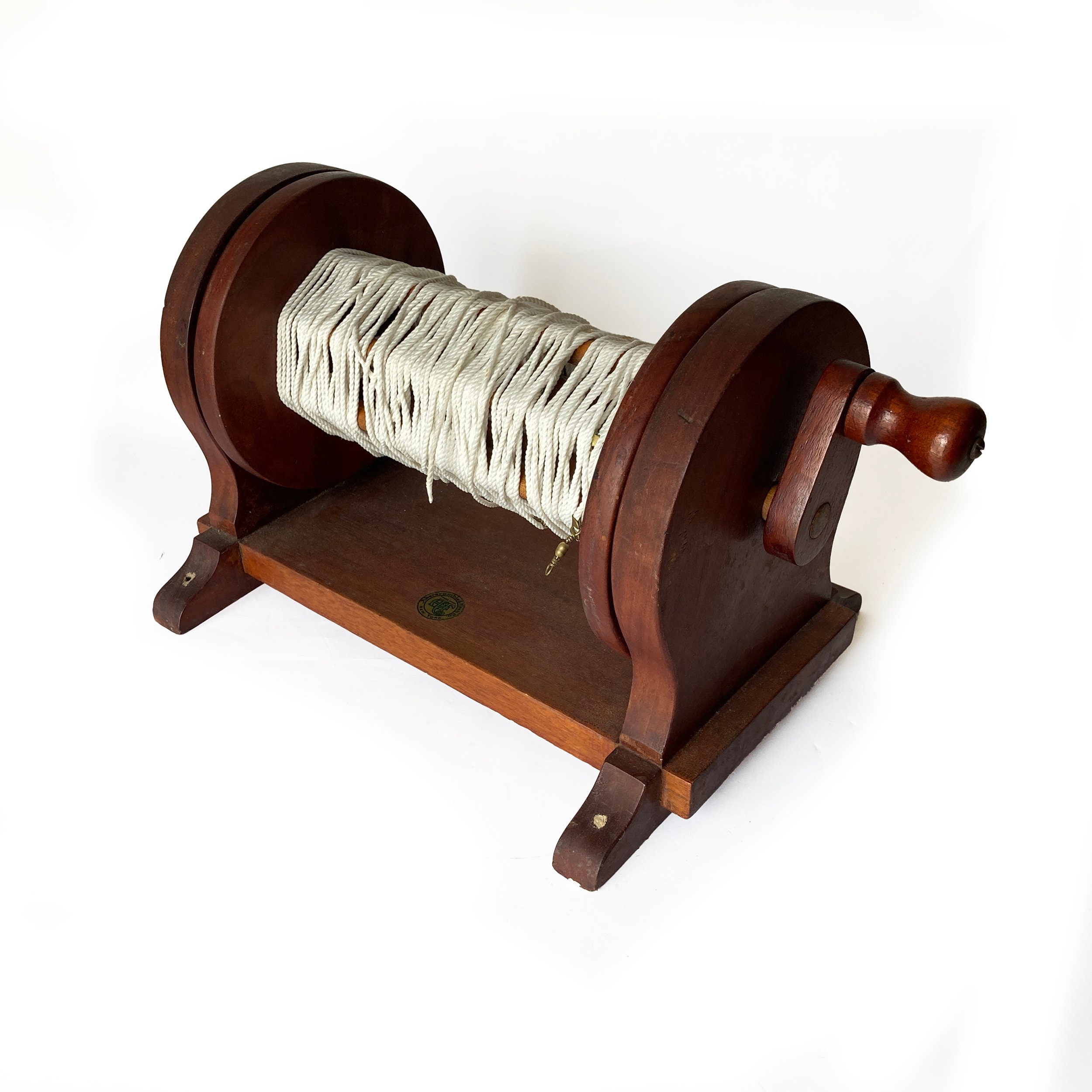 Abercrombie & Fitch Co. Antique Winding Fishing Line Dryer Mahogany - Etsy