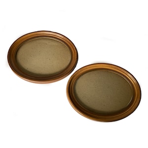 Oval Cameo Frame Composite Wood With Glass For 8.5x11.5" Sold Each