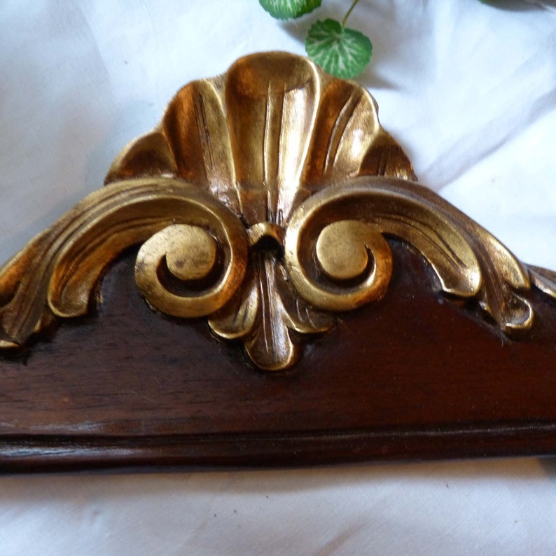 Antique Frames Carved Gilded Wood Wall Hung Pair Etsy