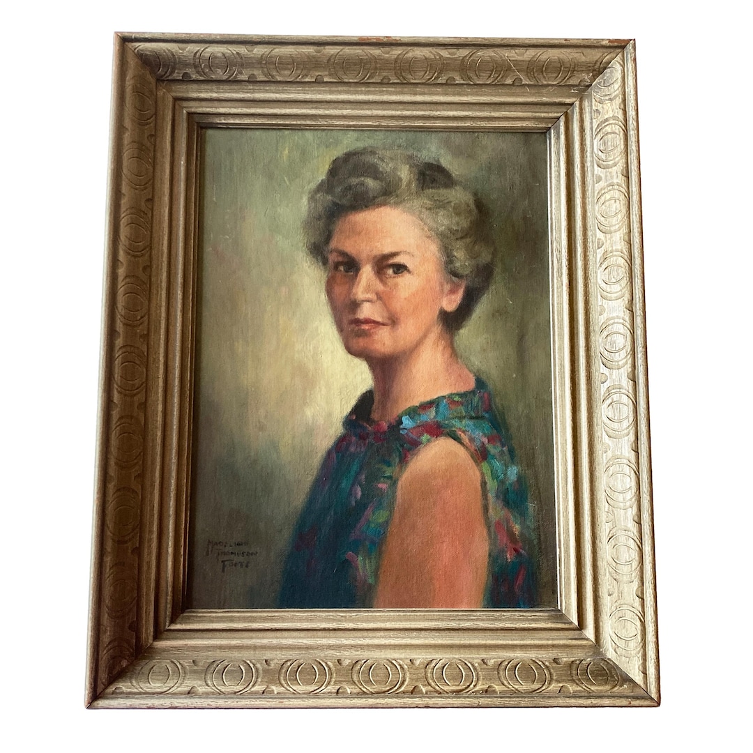 【1点もの】少女肖像画 額装入り オリジナルイラスト アート作品 優雅 美品 1点もの】少女肖像画 額装入り オリジナルイラスト アート作品 優雅 美