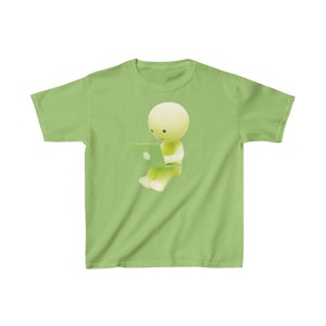Smiski Working Baby Tee Graphic Baby TeeMagliette grafiche per neonati, maglietta preferita anni '90, maglietta grafica retrò, abbigliamento Y2k, estetica Graphic Baby Tee immagine 3