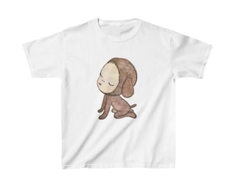 Camiseta Yoshitomo Nara Baby, Camiseta Nara, Camiseta Nara Baby, Camiseta gráfica para bebê, Roupas Y2k, início dos anos 2000, Camisa básica