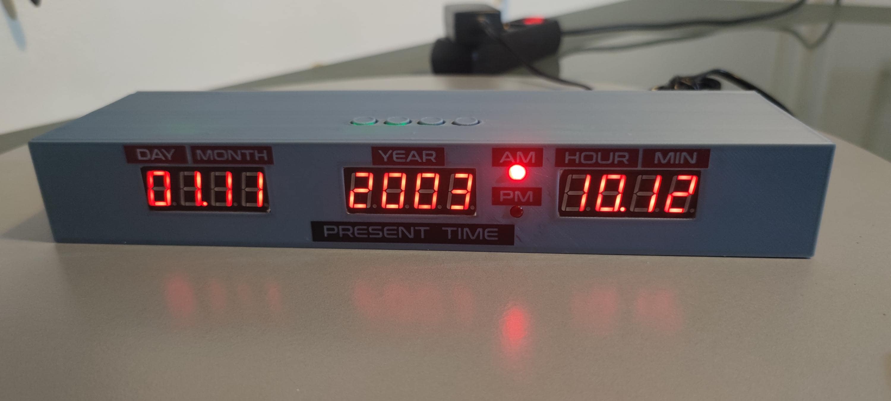 Back to the Future Alarm Clock W/o Car - Etsy