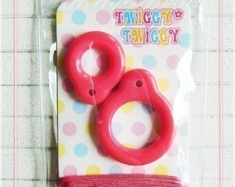 Twiggy Twiggy Blythe Pull Ring - Cherry Red - PR01-05