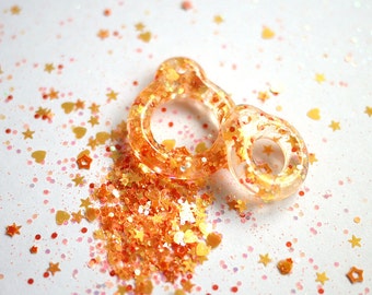 Twiggy Twiggy New Orange Glitter Pull Ring  PR03-09 プルリング ブライス