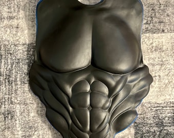 Super Hero Muscular Chest Armor, Flexible Urethane Rubber, Handmade, High Quality, Durable and Lightweight, Custom Made for Cosplay