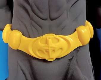 バットヒーローユーティリティベルト。どんな色でも作れます！柔軟性のあるウレタンゴム製。ハンドメイド。高品質で耐久性があり軽量。カスタムサイズのストラップ。